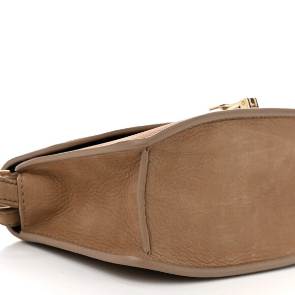 The Row Nubuck E/W Sofia Crossbody Tundra Shoulder Bag - Picture 6 of 8